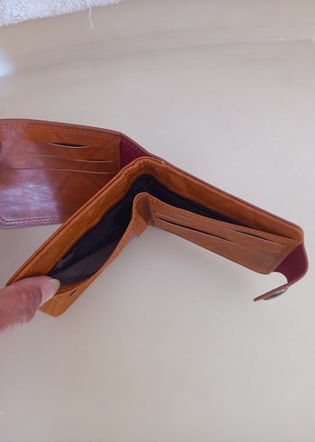 Baskılı Kahverengi Erkek Cüzdan - Görsel 6