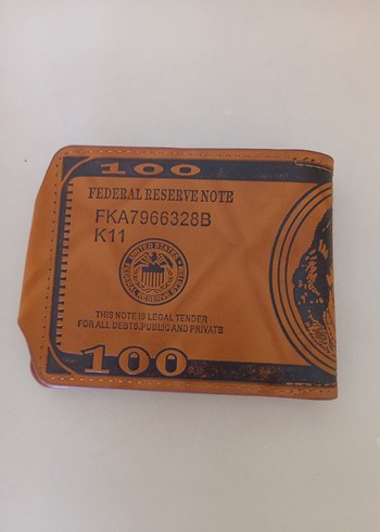 Baskılı Kahverengi Erkek Cüzdan - Görsel 2