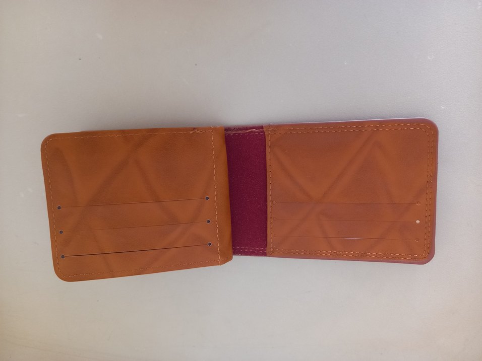 Baskılı Kahverengi Erkek Cüzdan - Görsel 4