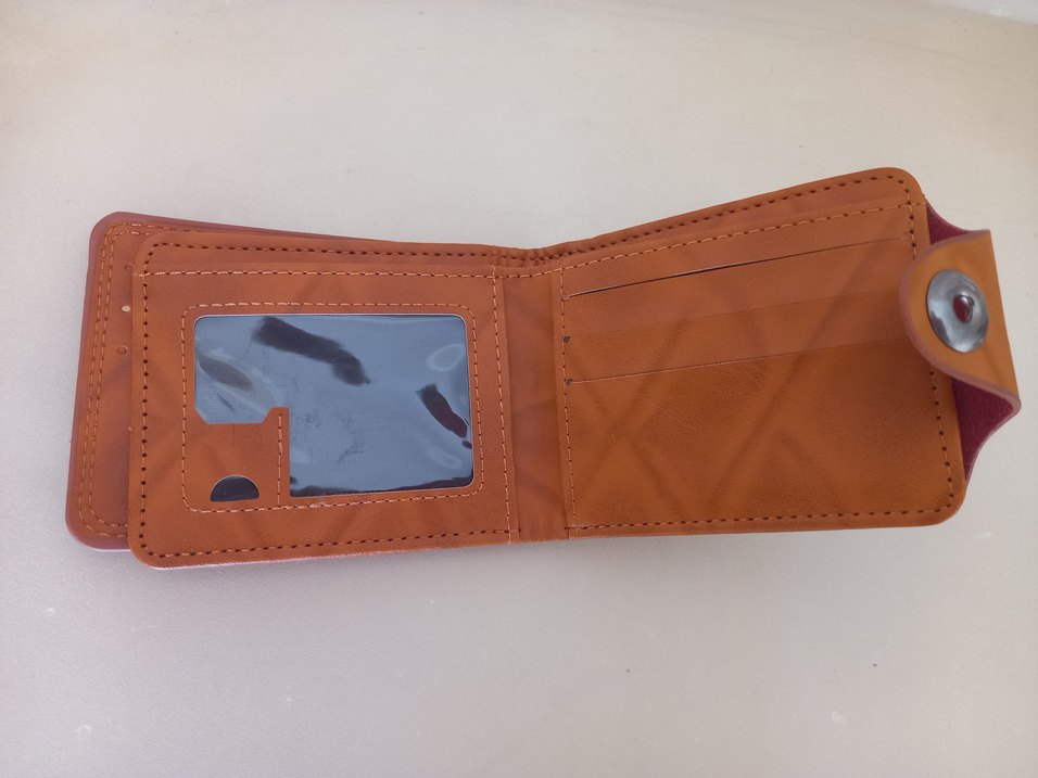 Baskılı Kahverengi Erkek Cüzdan - Görsel 5