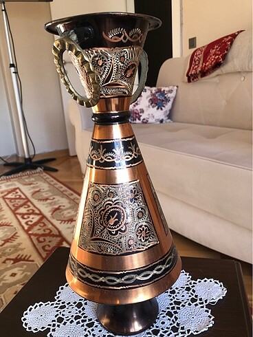 Beden Antika bakır vazo