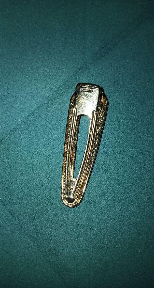 Altın Renkli Tokalı Süet Toka - Görsel 2