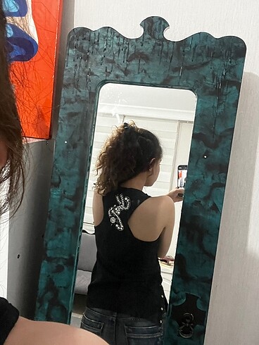 m Beden askılı gothic üst