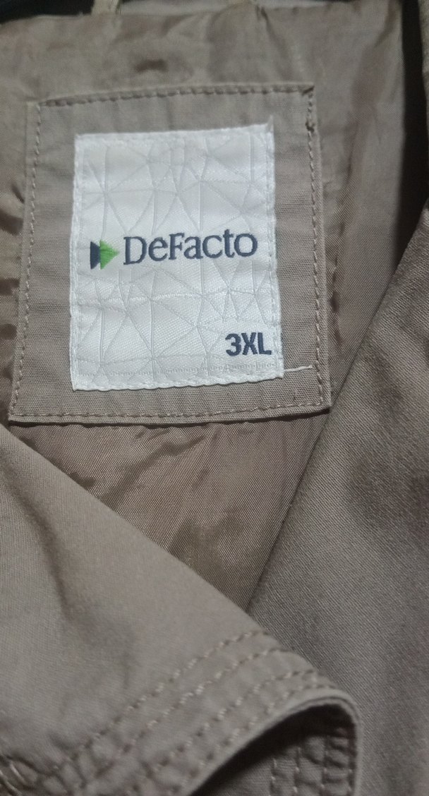 Bej Düğmeli Kadın Midi Ceket - Görsel 2