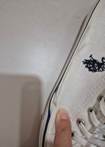 U.S. Polo Assn. Beyaz Kadın Spor Ayakkabı - Görsel 6
