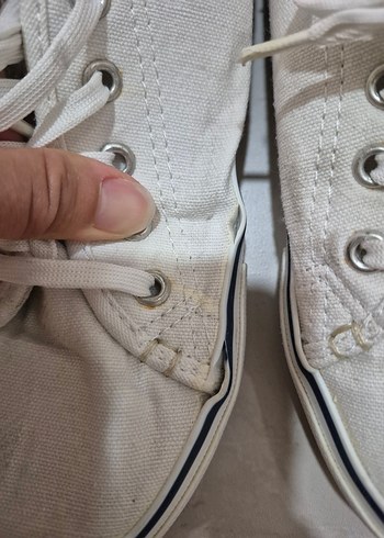 U.S. Polo Assn. Beyaz Kadın Spor Ayakkabı - Görsel 7