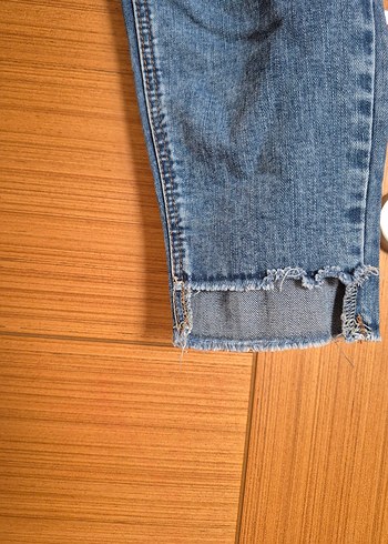 Kadın Mavi Kot Pantolon - Görsel 5