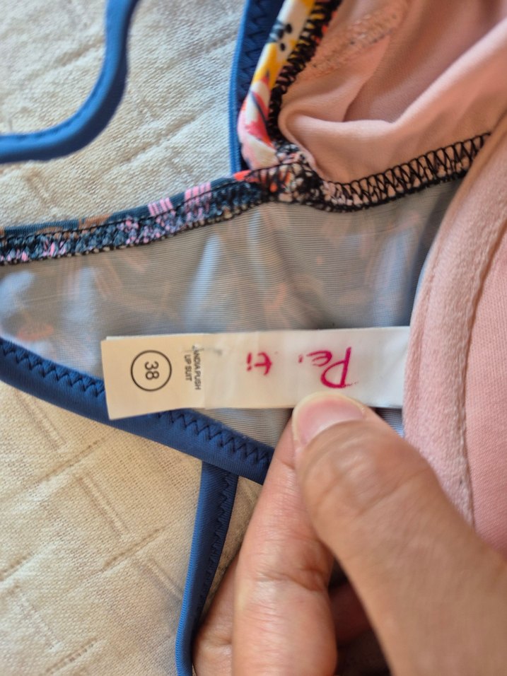 Bohem Tarz Çok Renkli Askılı Mayo - Görsel 4