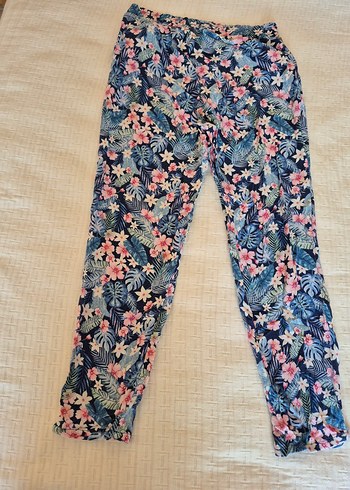 LC Waikiki Bohem Tarz Pastel Renkli Midi Kadın günlük Pantolon