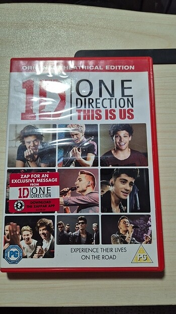 1D one direction this is us blu-ray