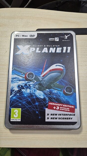  Flight simulator Xplane 11 DVD-rom