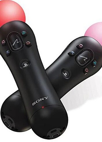 Sony Playstation PS3 PS4 Move Hareket Kontrol Cihazı İkili Paket