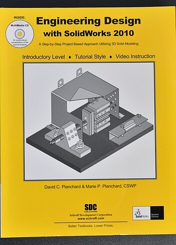 SolidWorks 2010 ve Multimedya CD ile Mühendislik Tasarımı David 