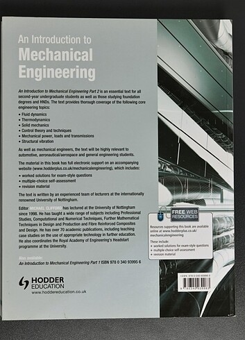 Beden Makine Mühendisliğine Giriş: Bölüm 1 An Introduction to Mechanic
