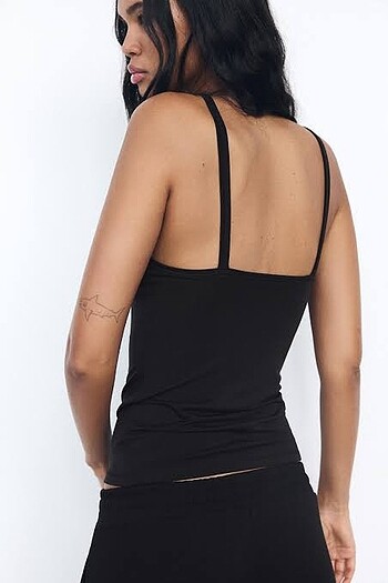 s Beden Zara Askılı Top Bluz