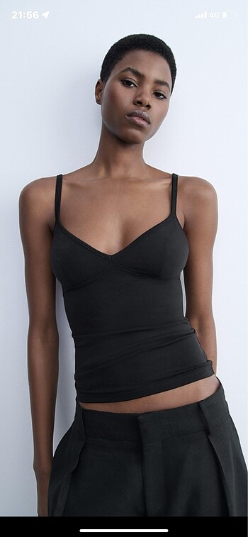 Zara Askılı Top Bluz