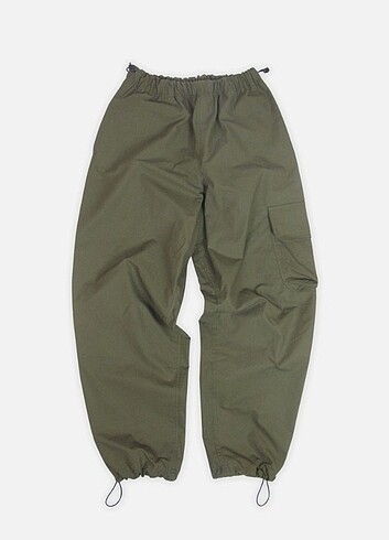 yeşil paraşüt pantolon 