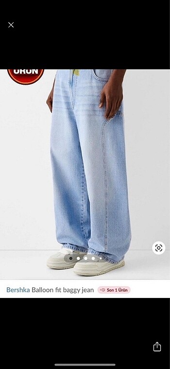bershka baggy