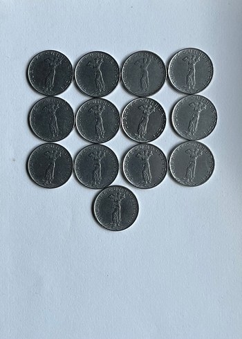 Kolleksiyon 25 Kuruş madeni para