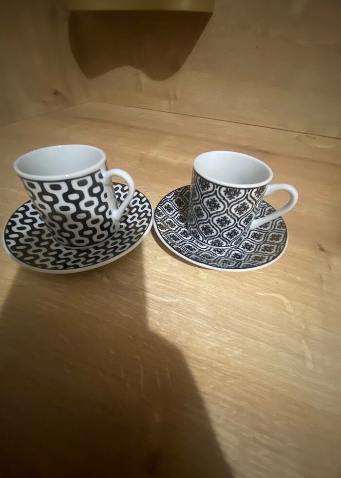 Kahve fincanı ikili - Görsel 3