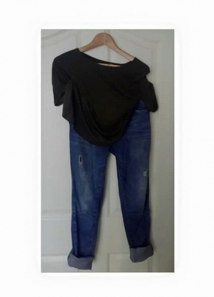 zara TFF boy friend pantolon 
