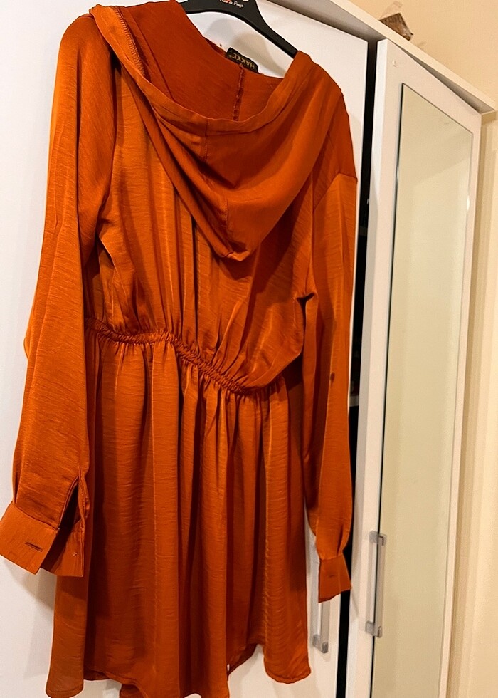 Kapşonlu tunik - Görsel 2