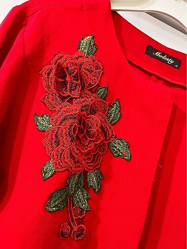 Kırmızı tunik - Görsel 4