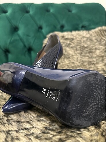 Stiletto lacivert - Görsel 7