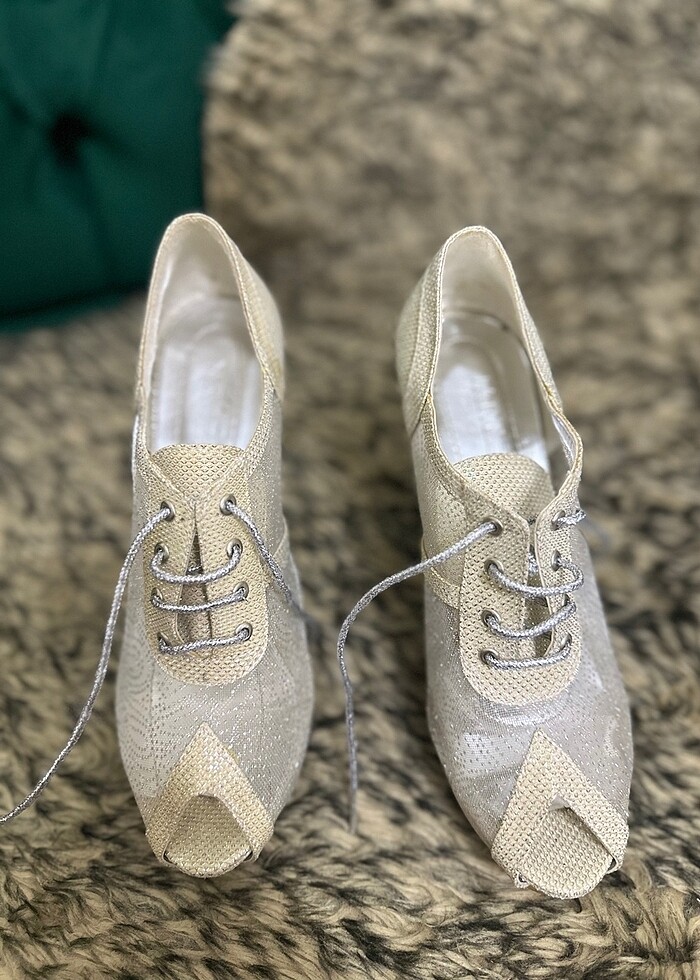 Topuklu abiye ayakkabısı - Görsel 5