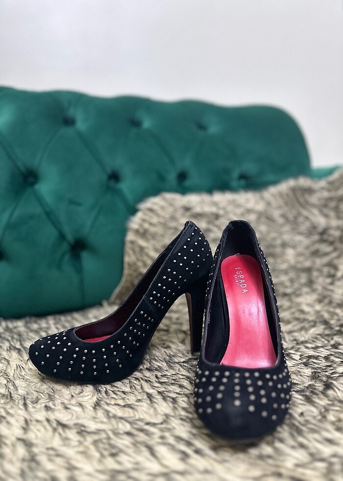 Topuklu abiye ayakkabı - Görsel 4