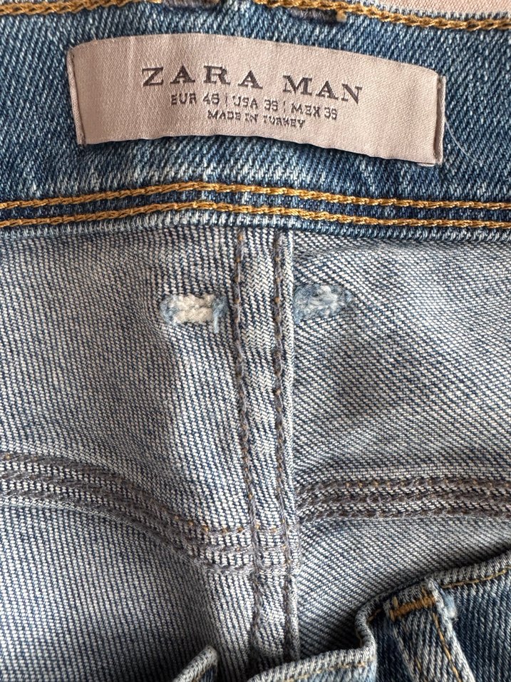 Zara Erkek Jean Regular Fit Jean - Görsel 3