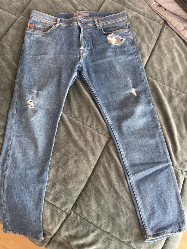 Zara Erkek Jean Regular Fit Jean - Görsel 4