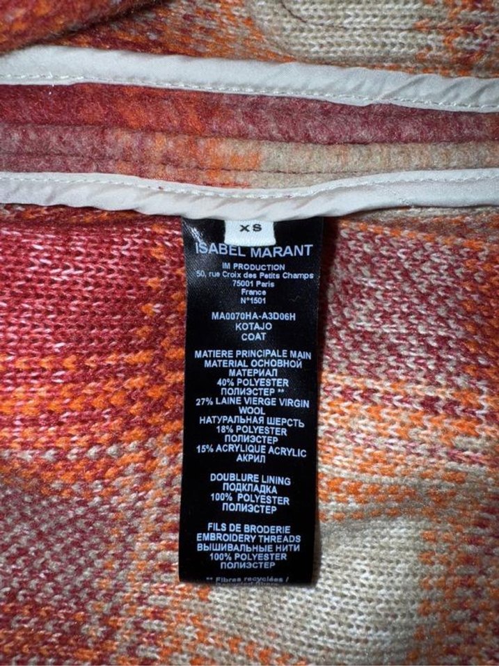 Orijinal Isabel Marant Kaban XS-S - Görsel 4