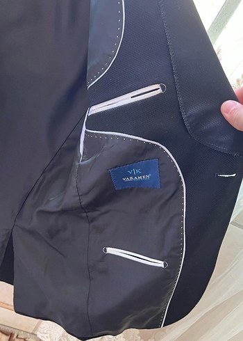 Fermuarlı Siyah Biker Stil Tuxedo - Görsel 6