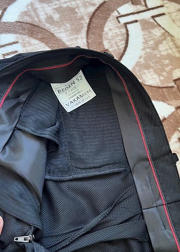 Fermuarlı Siyah Biker Stil Tuxedo - Görsel 7