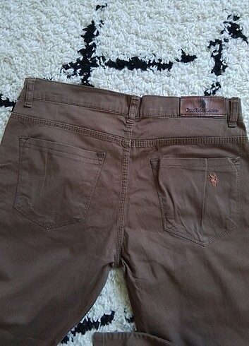 33 Beden camel Renk Keten pantolon