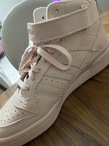 38 Beden pembe Renk Adidas Forum Mıd Ayakkabı