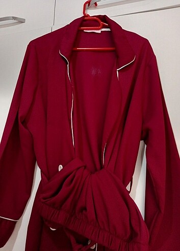 xl Beden bordo Renk Bayan Pijama takimi