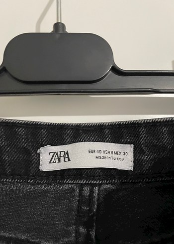 Siyah Midi Boy Regular Fit Kadın Kot Pantolon - Görsel 2