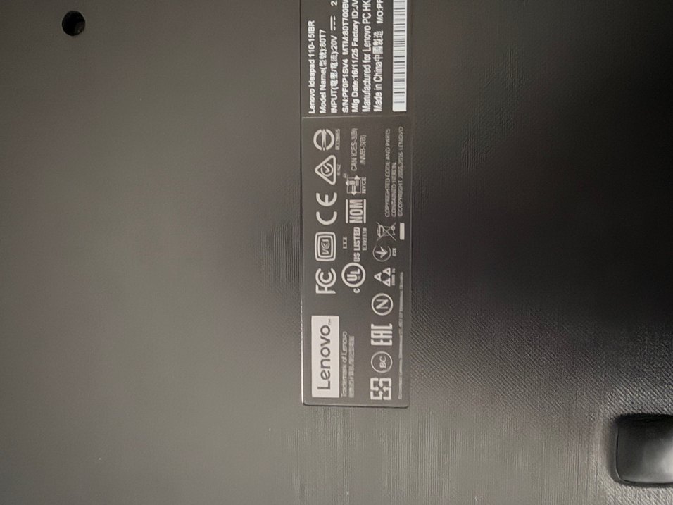 Siyah Lenovo Dizüstü Bilgisayar - Görsel 5