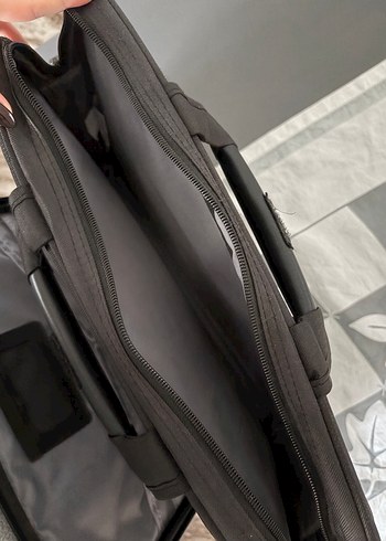 Siyah hp laptop çantası - Görsel 4