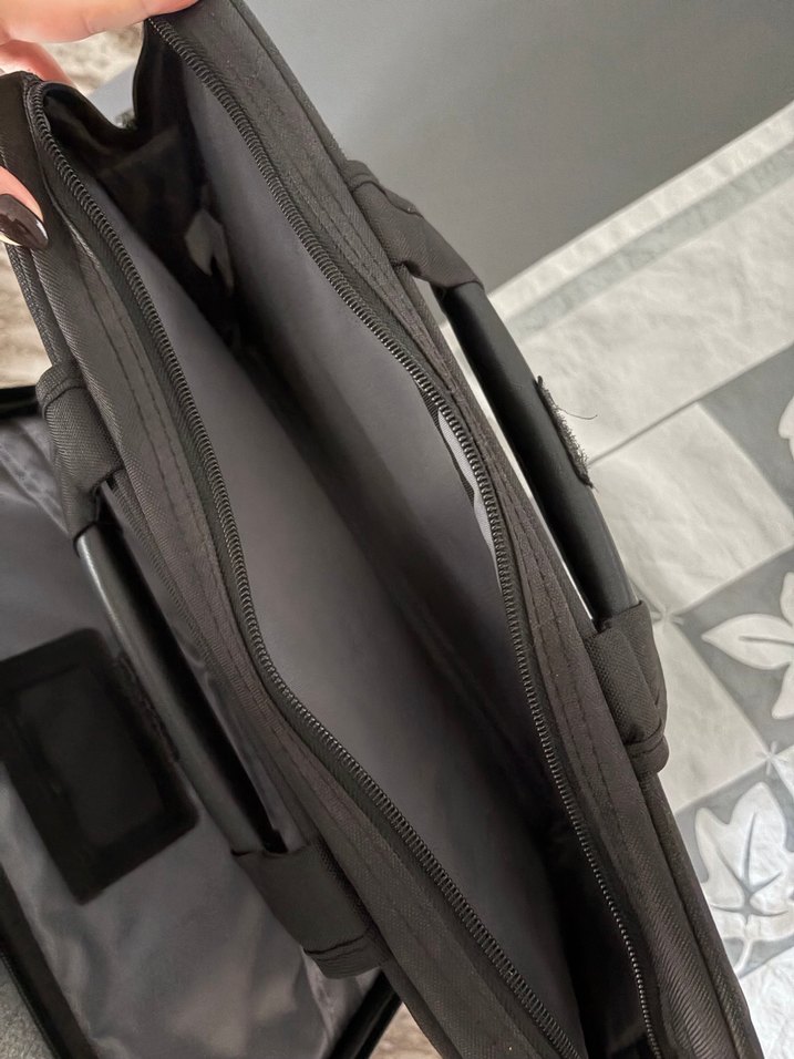 Siyah hp laptop çantası - Görsel 4