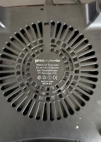 Siyah Dizüstü Soğutucu Fan - Görsel 2
