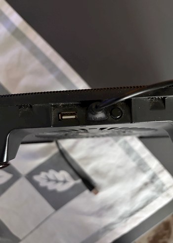 Siyah Dizüstü Soğutucu Fan - Görsel 4