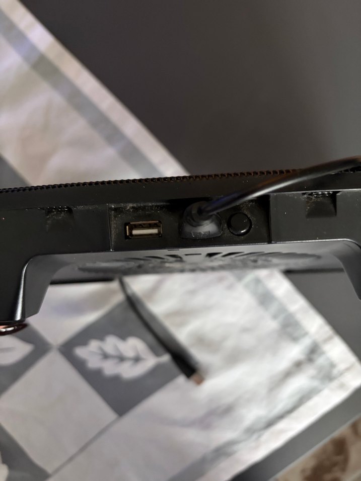 Siyah Dizüstü Soğutucu Fan - Görsel 4