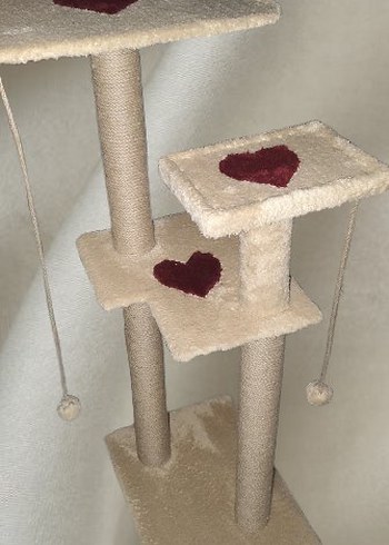 Çok Katlı Kedi Tırmalama platformu 90 cm - Görsel 3