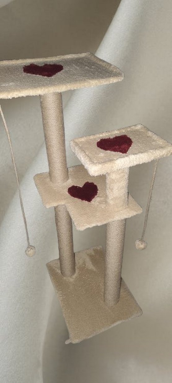 Çok Katlı Kedi Tırmalama platformu 90 cm - Görsel 3