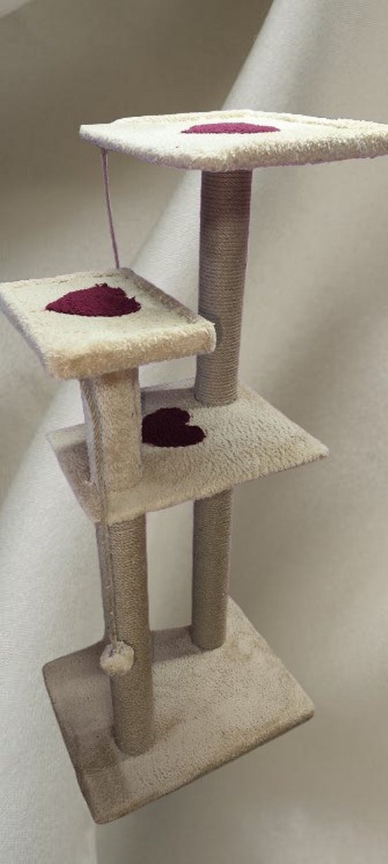 Çok Katlı Kedi Tırmalama platformu 90 cm - Görsel 4