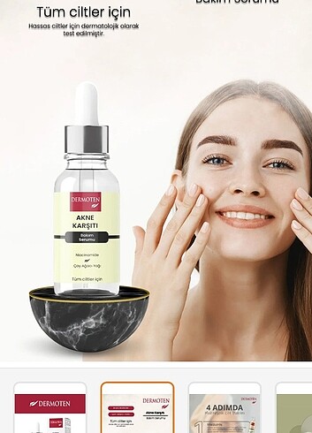  Beden Dermoten akne karşıtı serum