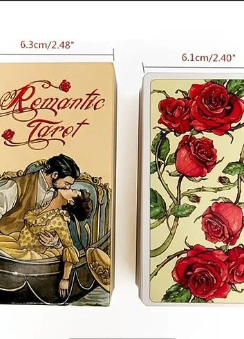  ROMANTIC TAROT KART 78 kart klasik deste